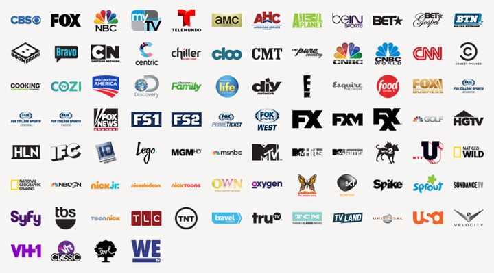 Canales PlayStation Vue